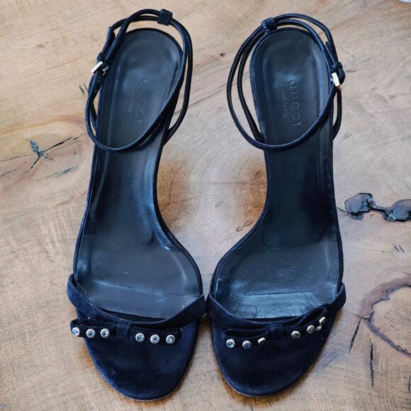 GUCCI Suede Heels - Picture 7 of 14